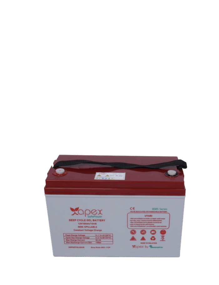 Apex Safepower 12 Volt 100 Ah Gel-Batterie